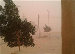  هبوب عواصف محملة بالأتربة وسقوط أمطار على مناطق شمال سيناء