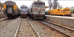 سقوط عجلة بوجي قطار «القاهرة - السد العالي» دون إصابات