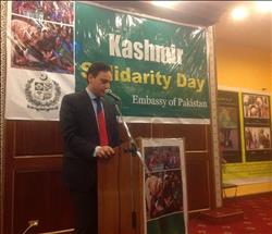 سفاره باكستان تحتفل بذكري "يوم التضامن" مع كشمير   