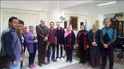  وكيل تعليم القاهرة يتلقى بأعضاء المكتب التنفيذي للمرحلة الثانوية