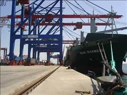 ميناء دمياط يستقبل 10 سفن حاويات وبضائع