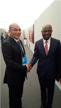 «وزير الزراعة» يبحث مع رئيس "الإيفاد" استمرار التعاون للحد من الفقر