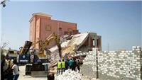 إصابة 8 أطفال في انهيار مبنى جمعية زراعية بالإسكندرية 