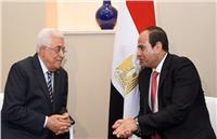 الرئيس الفلسطيني يعزي «السيسي» في ضحايا «قطار البحيرة»
