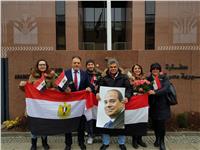 فيديو| بدء تصويت المصريين في ألمانيا في الانتخابات الرئاسية