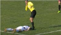 فيديو| لحظة وفاة لاعب في الدوري الكرواتي أثناء المباراة