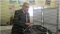 بالصور| إبراهيم محلب يدلي بصوته في الانتخابات الرئاسية بالمعادي