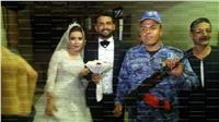 مصر تنتخب| «كلاكيت ثالث مرة».. عروسان يدليان بصوتهما بالبحيرة