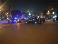 صور| سيولة مرورية وتشديدات أمنية بمحيط «جامعة القاهرة» لتأمين الاحتفالات