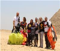 انطلاق مهرجان مصر الدولي الأول للقفز الحر بالمظلات اليوم 