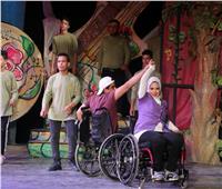 فنانو ذوي الاحتياجات الخاصة يبدعون على مسرح الحديقة الدولية بـ«أنتيكا»