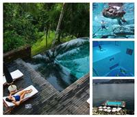 صور| أجمل 10 حمامات سباحة بالعالم.. من الغوص مع التماسيح حتى الأجواء «الملكية»