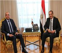 عمرو طلعت يلتقي رئيس لجنة الاتصالات بمجلس النواب