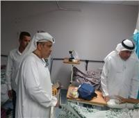 وفد الهلال الأحمر الإماراتي يزور مستشفى الشيخ زايد بمنشأة ناصر