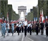 في موكب مهيب..الرئيس الفرنسي يشهد احتفالات بلاده بذكرى 14 يوليو