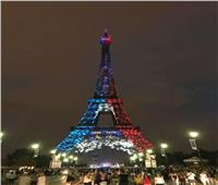 روسيا 2018| برج إيفل يتزين بعلم فرنسا في ليلة التتويج بالمونديال