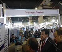 «عبد الغفار» يفتتح جناح جامعة عين شمس بمعرض التعليم العالي