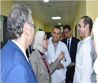 وزيرة الصحة تتفقد  "مرضى قوائم الانتظار" بمستشفى دار الشفاء