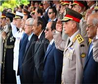 لأول مرة.. رئيسان و3 وزراء دفاع في حفل تخرج الكليات العسكرية