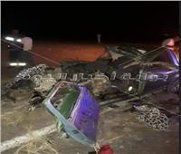 مصرع 3 وإصابة 5 أشخاص على وصلة أبو سلطان بمدينة فايد 