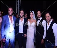 صور| رامي صبري وأحمد جمال يحتفلان بزفاف الإعلامية إلهام وجدي
