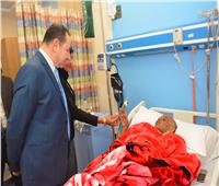 مدير مستشفى الأقصر الدولي يزور مستشفى شفاء الأورمان لدعم مرضى السرطان