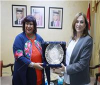 وزيرة الثقافة الأردنية تستقبل عبد الدايم لبحث التعاون الثقافي بين البلدين