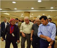 بالصور .. وزيرا التعليم والرياضة ومحافظ جنوب سيناء يتفقدون المدينة الشبابية استعدادًا للملتقى العربي