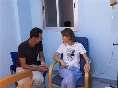 شاهد| أحدث صور لـ«أسماء الأسد» بعد إعلان إصابتها بسرطان الثدي  