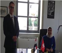 صور| «أمنية» تتسلم منصب سفير سويسرا في مصر احتفالا بـ«يوم الفتاة»