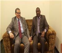 وزير القوي العاملة يبحث مع نظيره السوداني سُبل التعاون الثنائي