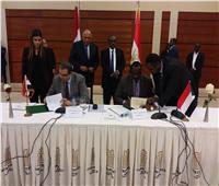 «سعفان» و«بحر» يوقعان مذكرة تفاهم لتبادل الخبرات بين مصر والسودان 