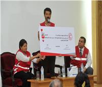 الهلال الأحمر: خالد النبوي يقود حملة «الناس لبعضيها» للتبرع بالدم 