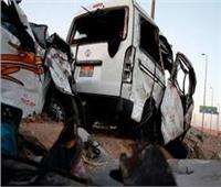 مصرع شخصين وإصابة 5 في حادث بطريق مطروح - سيوة