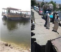 إنقاذ 30 مواطنًا من الغرق فى مياه النيل بعد سقوط باب عبارة