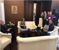 رئيس وزراء بلغاريا يستقبل وزير الخارجية بمقر رئاسة الوزراء في صوفيا
