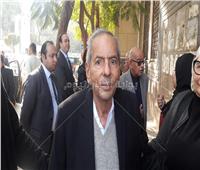 طارق فودة من جنازة «إبراهيم سعدة»: لن ننسي فارس الصحافة العربية