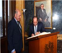 السيسي: انطلاقة في العلاقات البرلمانية و تبادل الخبرات بين مصر والنمسا
