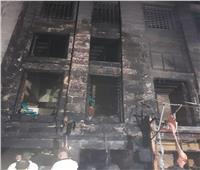 صور| الآثار: إخماد حريق أسفل مسجد الفكهاني بالغورية