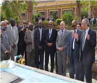 وزير الري ونظيره السوداني يزوران المركز القومي لبحوث المياه