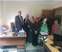 شجرة كريسماس صديقة للبيئة صناعة مصرية