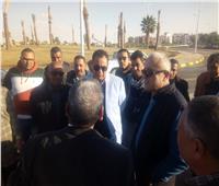 نائب «المجتمعات العمرانية» يتفقد المشروعات بمدينة المنيا الجديدة