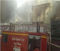 إصابة١٠ أشخاص وضابط في إخماد حريق ببيت الشابات المسلمات بأسيوط