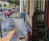 مدير متحف الفنون الجميلة بالإسكندرية يستغيث: مواسير المياه مكسورة من شهرين.. والمطافئ لا تعمل
