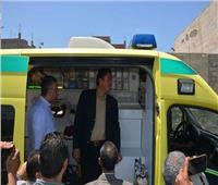 «مستقبل وطن»: قافلة طيبه للكشف المجاني لأهالي قرية «عين غصين» بالإسماعيلية