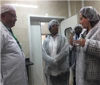 «محرز» ووزيرة الثروة الحيوانية بزامبيا تتفقدان معهدي صحة الحيوان والأمصال