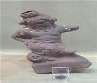 صورة| الإله الراقص «بِس» ضمن محتويات معرض «أم البريجات»