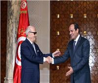 السيسى يرحب بدعوة نظيره التونسي لحضور القمة العربية المقبلة