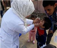 تطعيم 33 ألف و700 طفل ضد شلل الأطفال بشمال سيناء  