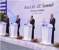 السيسي يترأس الجلسة الختامية من القمة العربية الأوروبية